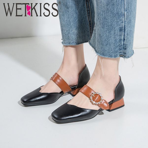 wetkiss women sandals buckle strap summer shoes woman square toe chunky heels sandals ladies dress shoes, Black
wetkiss women sandals buckle strap summer shoes woman square toe chunky heels sandals ladies dress shoes, Black