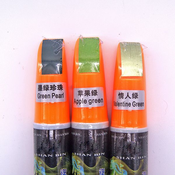 1pcs green car paint care remover scratch repair paint pen mending repair care accessories
1pcs green car paint care remover scratch repair paint pen mending repair care accessories