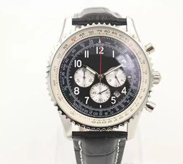 2019 quartz -watch black dial fluted case black leather belt fluted navitimer wristwatch original clasp watch ing, Slivery;brown
2019 quartz -watch black dial fluted case black leather belt fluted navitimer wristwatch original clasp watch ing, Slivery;brown