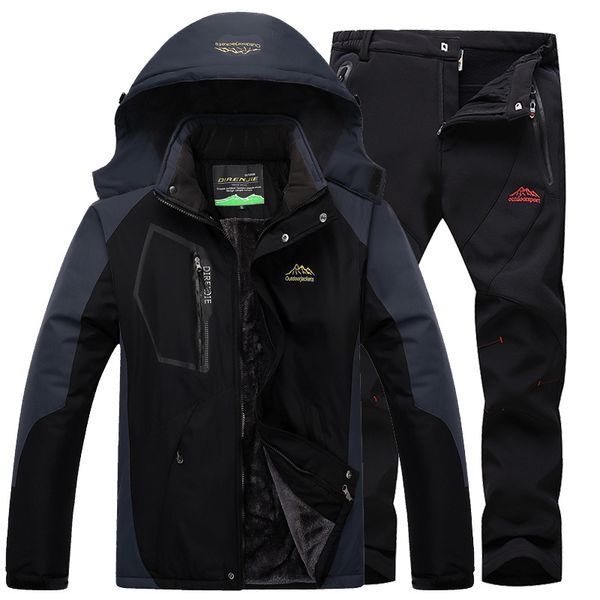 new winter ski suit for men fleece warm windproof waterproof skiing suits snowboarding set male outdoor ski jacket + pants
new winter ski suit for men fleece warm windproof waterproof skiing suits snowboarding set male outdoor ski jacket + pants