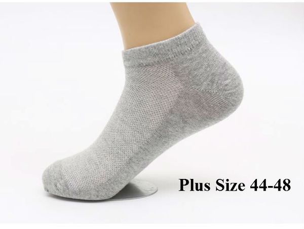 20pcs=10pairs 2020 summer men thin deodorizes breathable socks elastic invisible mesh ankle cotton socks plus size 43- 48, Black
20pcs=10pairs 2020 summer men thin deodorizes breathable socks elastic invisible mesh ankle cotton socks plus size 43- 48, Black