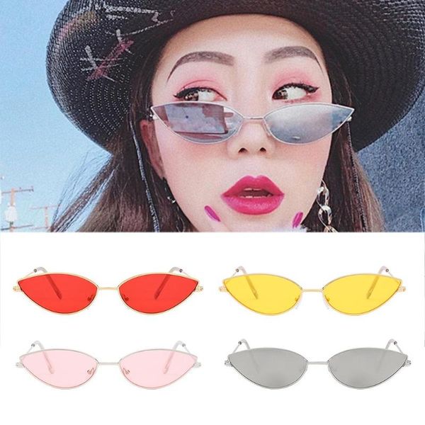 new women cat eye sunglasses cute brand designer summer retro small frame cateye sun glasses, Silver
new women cat eye sunglasses cute brand designer summer retro small frame cateye sun glasses, Silver