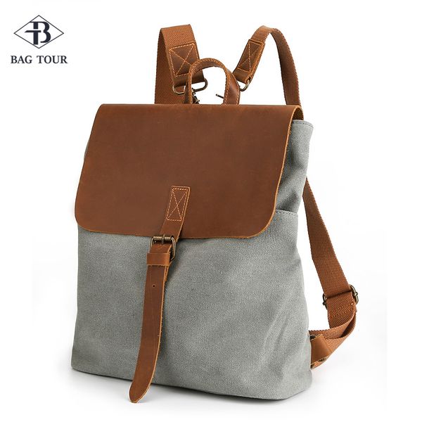 backpacks girl women crazy horse leather canvas button cover rretro fashion style college university bags mochila unique
backpacks girl women crazy horse leather canvas button cover rretro fashion style college university bags mochila unique