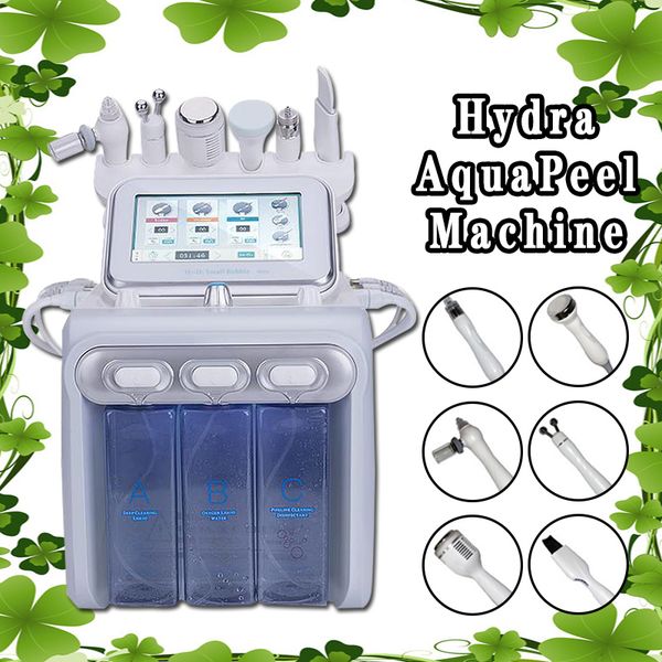 6 in 1 aqua hydra facial water dermabrasion h2 o2 oxygen spray with rf bio lifting spa facial skin deep cleansing machine, Black;white
6 in 1 aqua hydra facial water dermabrasion h2 o2 oxygen spray with rf bio lifting spa facial skin deep cleansing machine, Black;white