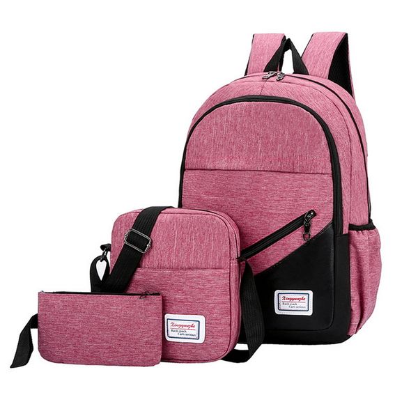 litthing usb charging canvas backpack 3 pcs/set women school backpacks schoolbag for teenagers man student book bag boys satchel
litthing usb charging canvas backpack 3 pcs/set women school backpacks schoolbag for teenagers man student book bag boys satchel