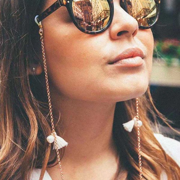women fashion tassel imitation pearls eyewear chain anti slip simple reading sunglasses eyewear rope hollow glasses accessories, Silver
women fashion tassel imitation pearls eyewear chain anti slip simple reading sunglasses eyewear rope hollow glasses accessories, Silver