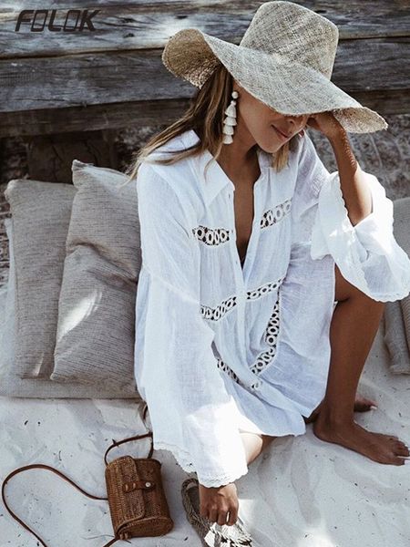 women swimsuit cover ups mandarin sleeve kaftan beach tunic dress robe de plage solid white cotton pareo beach cover up, Blue;gray
women swimsuit cover ups mandarin sleeve kaftan beach tunic dress robe de plage solid white cotton pareo beach cover up, Blue;gray