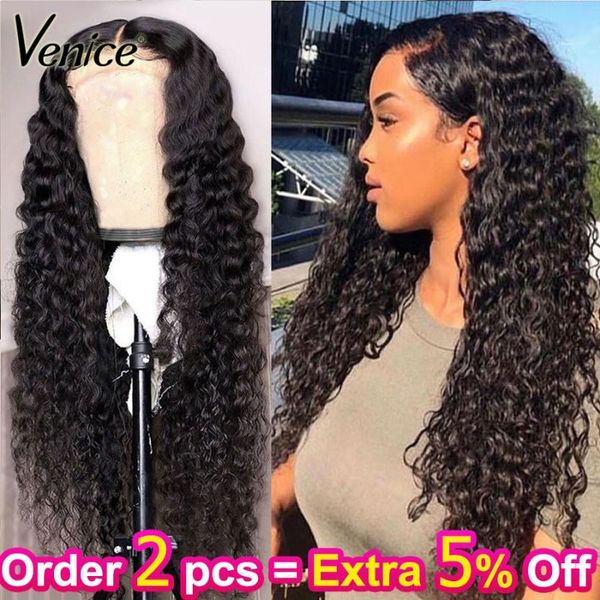 venice hair curly 13x6 lace front human hair wigs with baby pre plucked hairline remy lace frontal wig for black women, Black;brown 
venice hair curly 13x6 lace front human hair wigs with baby pre plucked hairline remy lace frontal wig for black women, Black;brown