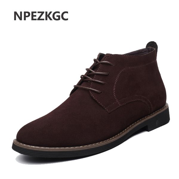 npezkgc plus size 38-48 men boots solid casual leather autumn winter ankle boots male suede leather men shoes, Black
npezkgc plus size 38-48 men boots solid casual leather autumn winter ankle boots male suede leather men shoes, Black