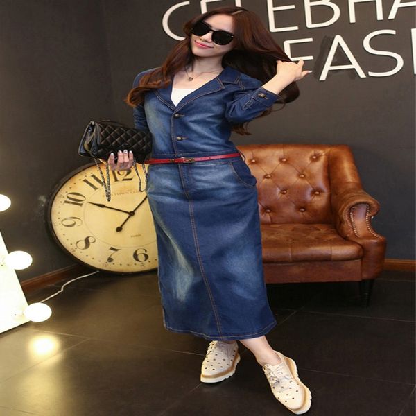 denim dress female bandage skinny women dresses long sleeve long vestidos mujer autumn winter casual femme robe belt, Black;gray
denim dress female bandage skinny women dresses long sleeve long vestidos mujer autumn winter casual femme robe belt, Black;gray
