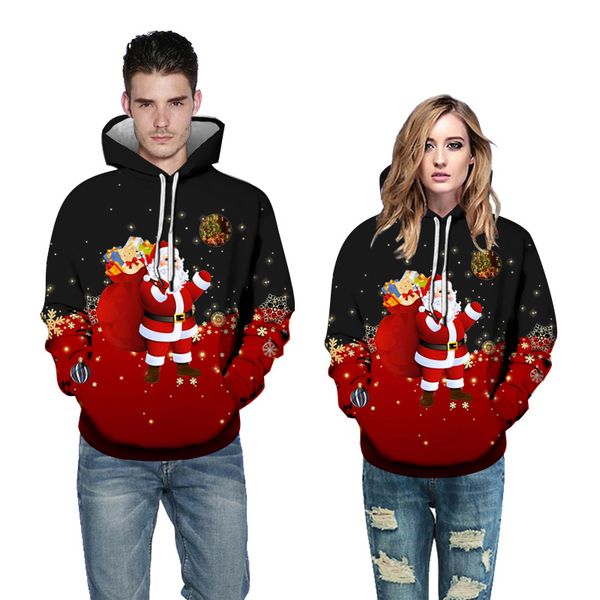 autumn and winter new fashion santa claus back gift hoodie custom hooded 3d printed sweatshirt casual pullovers couple, Black
autumn and winter new fashion santa claus back gift hoodie custom hooded 3d printed sweatshirt casual pullovers couple, Black