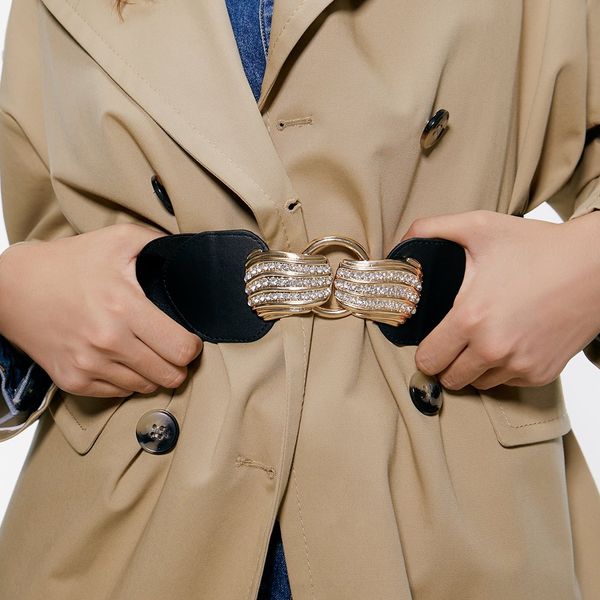 elastic band accessory elastic band belt alloy diamond irregular buckle temperament commuter belt accessories, Black;brown
elastic band accessory elastic band belt alloy diamond irregular buckle temperament commuter belt accessories, Black;brown