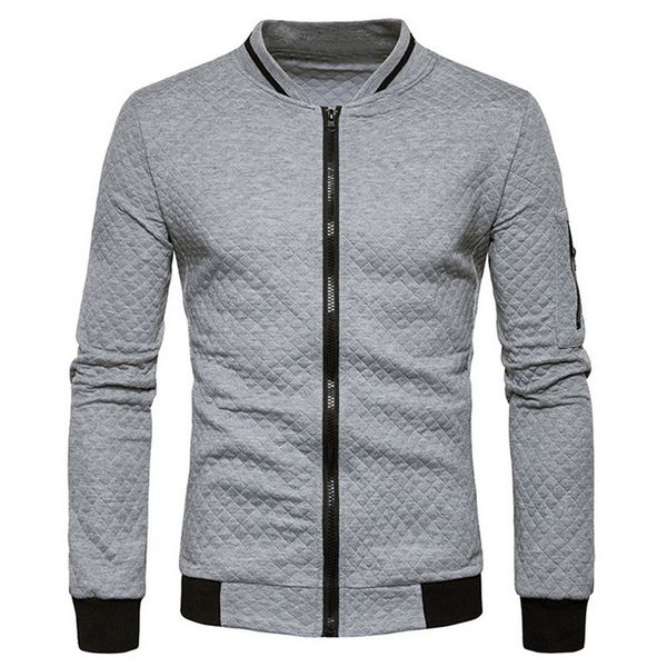 heflashor 2019 diamond lattice sweatshirt spring autumn casual slim bomber jacket baseball stand collar jackets men's streetwear, Black;brown
heflashor 2019 diamond lattice sweatshirt spring autumn casual slim bomber jacket baseball stand collar jackets men's streetwear, Black;brown