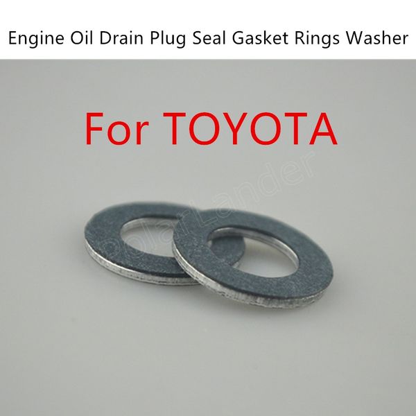 10 pieces for t/oyota the sale engine oil drain plug seal gasket rings washer 90430-12031
10 pieces for t/oyota the sale engine oil drain plug seal gasket rings washer 90430-12031