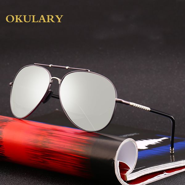 brown metal frame men polarized sunglasses uv400 vintage glasses for men with box, Blue
brown metal frame men polarized sunglasses uv400 vintage glasses for men with box, Blue