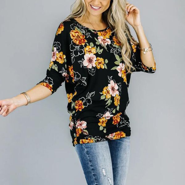 summer holiday beach women's casual loose round collar printed short bat sleeve pullover loose t-shirt, White
summer holiday beach women's casual loose round collar printed short bat sleeve pullover loose t-shirt, White