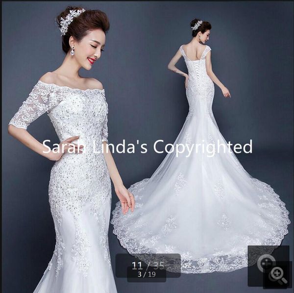 2019 amazing off the shoulder appliques beaded wedding dresses court train sequins wedding gowns corset bride dress selling, White
2019 amazing off the shoulder appliques beaded wedding dresses court train sequins wedding gowns corset bride dress selling, White