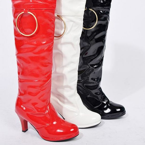 pqecfs big size 31-47 2019 spring & autumn women solid metal decoration high heels over-the-knee boots 3 colors, Black
pqecfs big size 31-47 2019 spring & autumn women solid metal decoration high heels over-the-knee boots 3 colors, Black