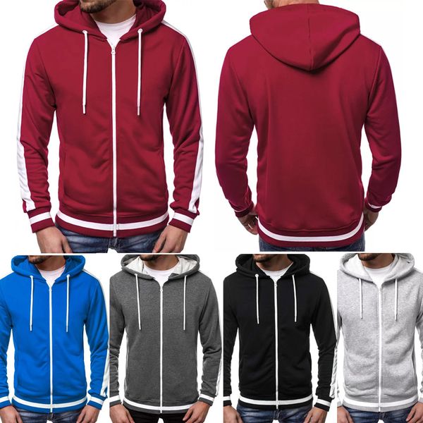 mens hooded sweatshirt brushed fleece hoodie zip up hoody plain m-3xl, Black
mens hooded sweatshirt brushed fleece hoodie zip up hoody plain m-3xl, Black