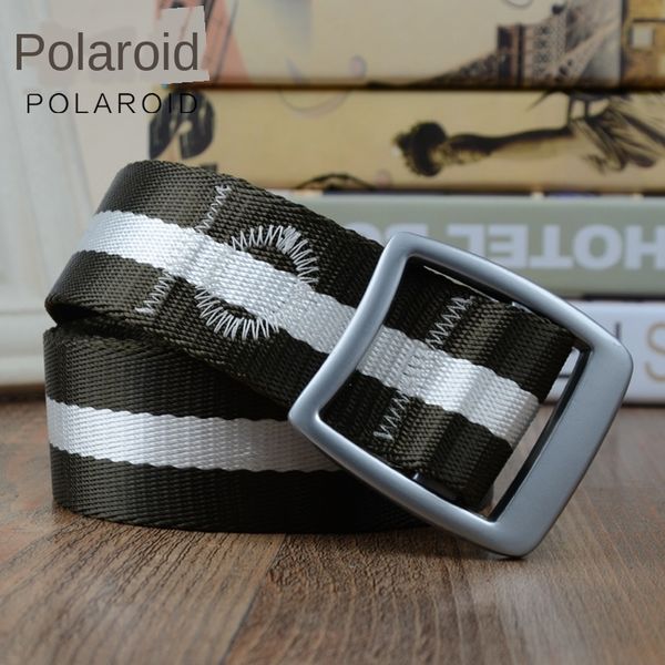 8uilr men's high-strength striped nylon all-match belt fashionable men's high strength stripe buckle ni long kou dai breathable qu, Black;brown
8uilr men's high-strength striped nylon all-match belt fashionable men's high strength stripe buckle ni long kou dai breathable qu, Black;brown