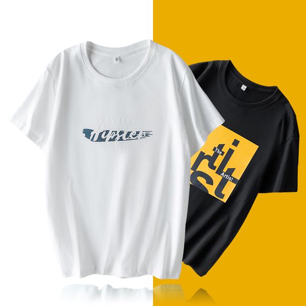 t-shirts men tees male oversize 4xl black print tshirt summer solid pure cotton korean brand clothing men tee shirts women, White;black
t-shirts men tees male oversize 4xl black print tshirt summer solid pure cotton korean brand clothing men tee shirts women, White;black