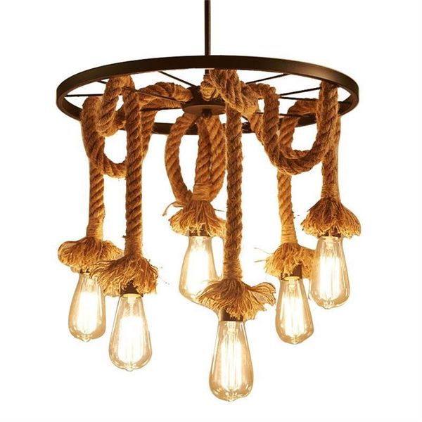 vintage hanging pendant lights retro industrial loft hemp rope chandelier lighting for coffee bar restaurant corridor
vintage hanging pendant lights retro industrial loft hemp rope chandelier lighting for coffee bar restaurant corridor