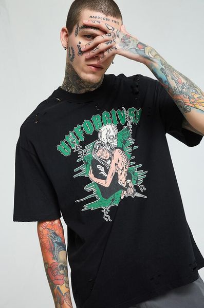 brand mens unforgiven printed cotton t shirts designer short sleeve oversize hip hop casual boyfriend tshirt tee 6609, White;black
brand mens unforgiven printed cotton t shirts designer short sleeve oversize hip hop casual boyfriend tshirt tee 6609, White;black