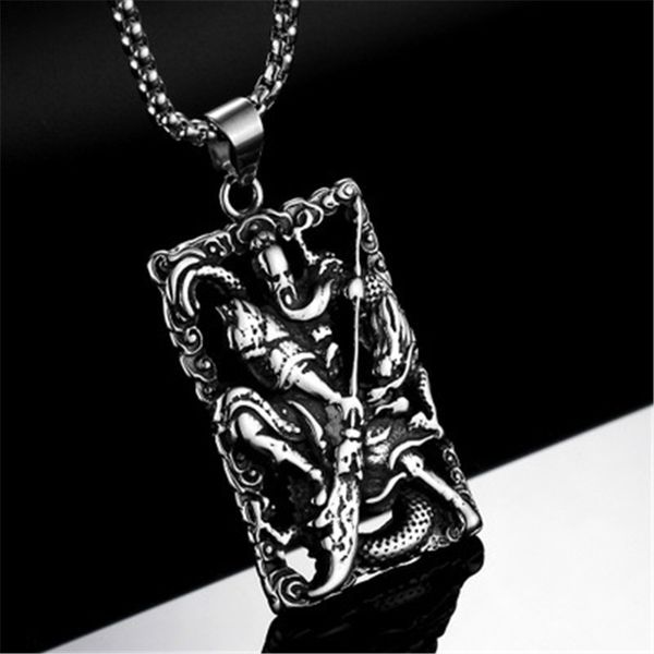 steel soldier stainless steel guangong pendant fashion men religion 316l stainless steel chinese style guangong jewelry, Silver
steel soldier stainless steel guangong pendant fashion men religion 316l stainless steel chinese style guangong jewelry, Silver