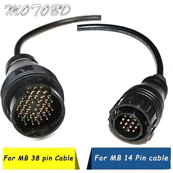 2019 new mb 38 pin to 16 pin obd2 diagnostic cable for mb 14 obd 38pin connector obdii adapter cable
2019 new mb 38 pin to 16 pin obd2 diagnostic cable for mb 14 obd 38pin connector obdii adapter cable