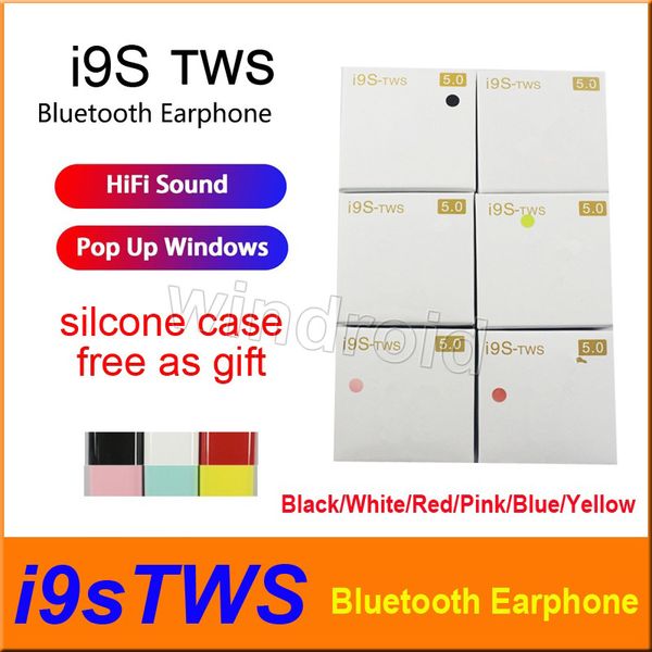 6 color i9 i9s tws wireless bluetooth headphones stereo 5.0 earphones earbuds support pop up windows with protector case colorful
6 color i9 i9s tws wireless bluetooth headphones stereo 5.0 earphones earbuds support pop up windows with protector case colorful