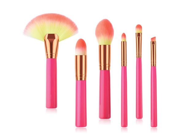 6pcs makeup brushes set beauty tools pink handle flame brush brush eye shadow brush set
6pcs makeup brushes set beauty tools pink handle flame brush brush eye shadow brush set