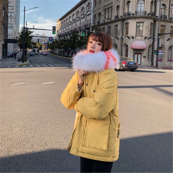 новые зимние свободные пуховики хлопка парки женщины меховой воротник хлопчатобумажная куртка большой карманный пальто толстый теплый snowwe, Tan;black
новые зимние свободные пуховики хлопка парки женщины меховой воротник хлопчатобумажная куртка большой карманный пальто толстый теплый snowwe, Tan;black