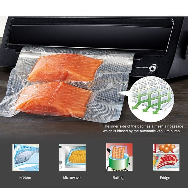 1 roll vacuum fresh-keeping bag sealer food storage bags packaging film keep fresh non-toxic packing bag household supplies kitchen storage
1 roll vacuum fresh-keeping bag sealer food storage bags packaging film keep fresh non-toxic packing bag household supplies kitchen storage