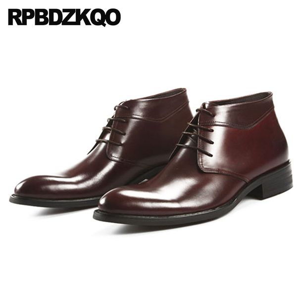 wedding brogue high booties chunky full grain leather wingtip designer shoes men quality dress ankle pointed toe boots, Black
wedding brogue high booties chunky full grain leather wingtip designer shoes men quality dress ankle pointed toe boots, Black