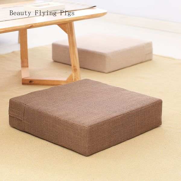 direct selling new style rustic style square futon cushion on the floor removable and washable tatami linen coffee table mat
direct selling new style rustic style square futon cushion on the floor removable and washable tatami linen coffee table mat