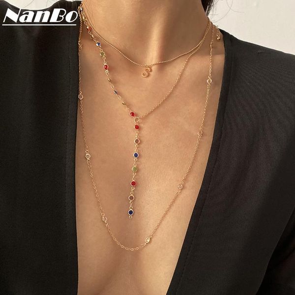 boho gold chain layered necklace set women kpop simple letter rhinestone jewlery chains collier femme jewelry collares necklaces, Silver
boho gold chain layered necklace set women kpop simple letter rhinestone jewlery chains collier femme jewelry collares necklaces, Silver