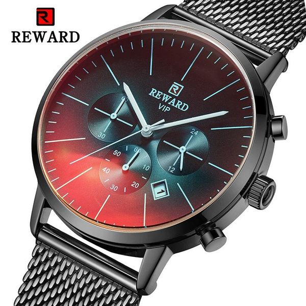 reward luxury men's watch multifunction sports quartz watch stainless steel mesh belt men's watch wrist watches ing, Slivery;brown
reward luxury men's watch multifunction sports quartz watch stainless steel mesh belt men's watch wrist watches ing, Slivery;brown