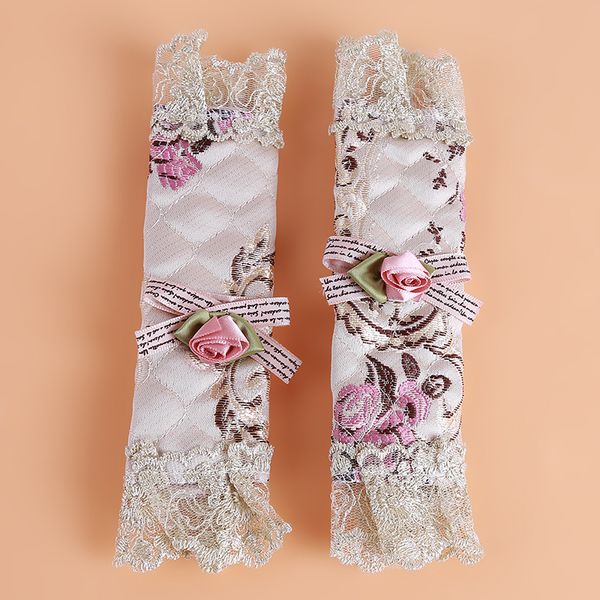 1pair home kitchen decorative handle covering door knob cover rose flower pattern lace refrigerator door knob
1pair home kitchen decorative handle covering door knob cover rose flower pattern lace refrigerator door knob