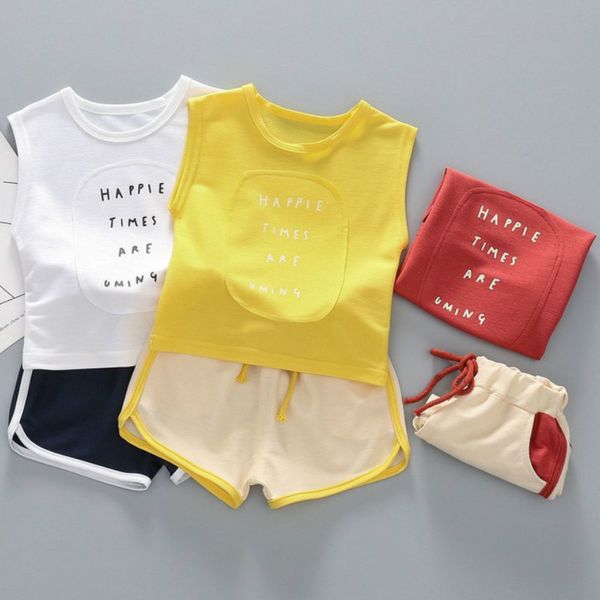 toddller boys clothes baby summer vest short sleeve two-piece suit infant kids clothes children's clothing 1-4 years old suits, White
toddller boys clothes baby summer vest short sleeve two-piece suit infant kids clothes children's clothing 1-4 years old suits, White