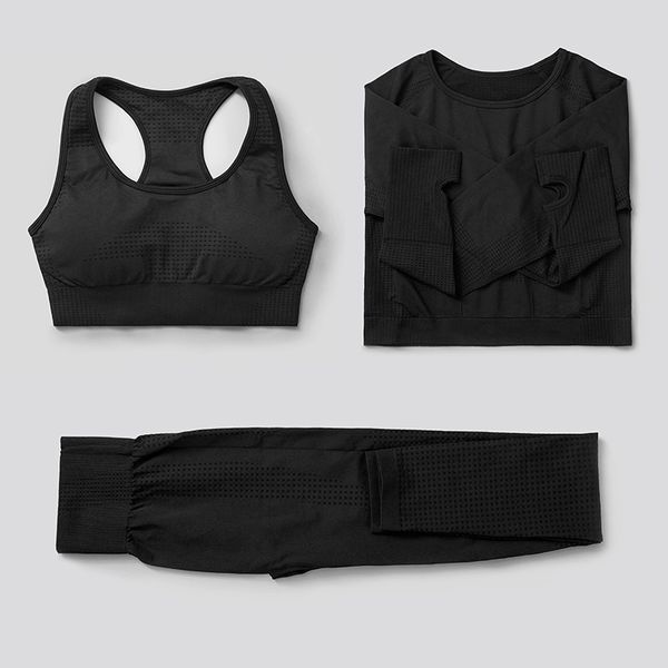 leggings sport women fitness 3pcs yoga set suits gym clothing long sleeve crop shirts high waist running leggings workout, White;red
leggings sport women fitness 3pcs yoga set suits gym clothing long sleeve crop shirts high waist running leggings workout, White;red