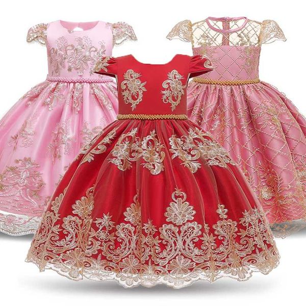 girls princess kids dresses for girls tutu lace flower embroidered ball gown baby clothes children wedding party dress, Red;yellow
girls princess kids dresses for girls tutu lace flower embroidered ball gown baby clothes children wedding party dress, Red;yellow