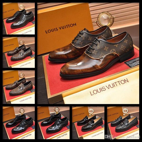 21fw men dress shoes floral pattern men formal shoe leather luxury fashion groom wedding shoes men oxford shoes dress 37-45 yeye2, Black
21fw men dress shoes floral pattern men formal shoe leather luxury fashion groom wedding shoes men oxford shoes dress 37-45 yeye2, Black
