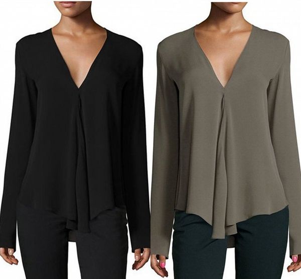 2019 summer fashion woman blouses 2018 long sleeve white shirts v neck loose women plus size female chiffon shirt clothing xfs34
2019 summer fashion woman blouses 2018 long sleeve white shirts v neck loose women plus size female chiffon shirt clothing xfs34