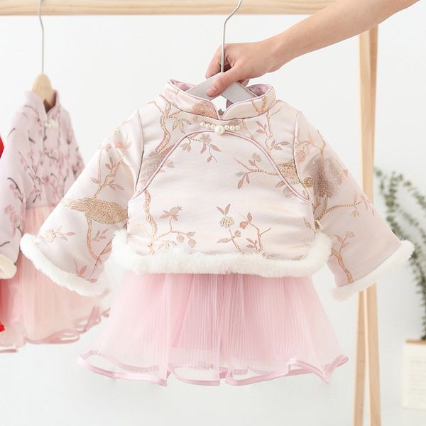 christmas children clothes girls outfit winter plus velvet skirt 2pcs toddler girl sets chinese style baby clothing set, White
christmas children clothes girls outfit winter plus velvet skirt 2pcs toddler girl sets chinese style baby clothing set, White
