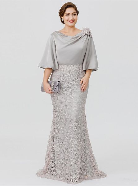 2019 plus size mother of the bride dresses half sleeves zipper back wedding guest dress mermaid lace evening party gowns, Black;red
2019 plus size mother of the bride dresses half sleeves zipper back wedding guest dress mermaid lace evening party gowns, Black;red