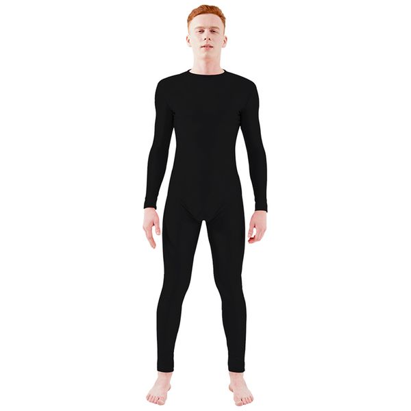 ensnovo mens long sleeve zipper back full body suit ballet dancewear unitard costumes full body tights, Black
ensnovo mens long sleeve zipper back full body suit ballet dancewear unitard costumes full body tights, Black