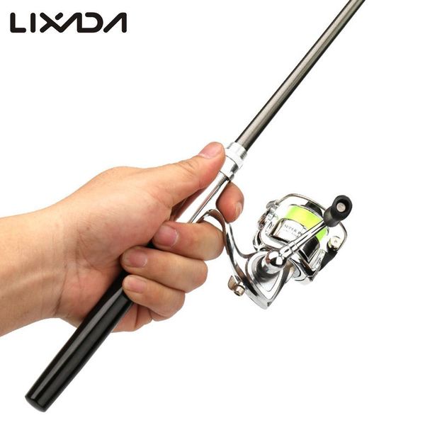 1m / 1.4m mini pocket pen shape aluminum alloy fishing rod portable baitcasting rods pole + fishing reel set combos pesca
1m / 1.4m mini pocket pen shape aluminum alloy fishing rod portable baitcasting rods pole + fishing reel set combos pesca