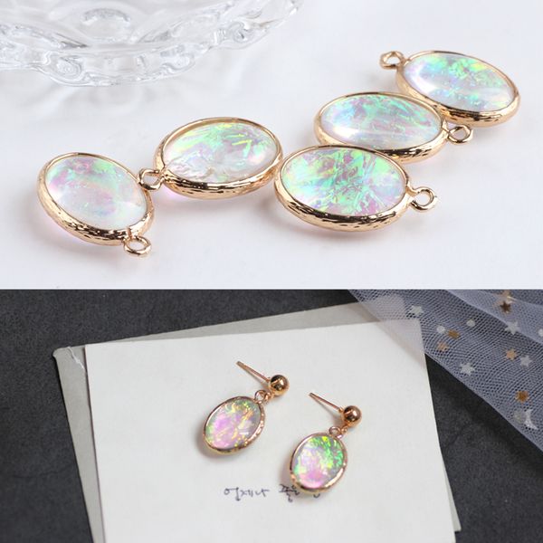 2pcs korean dangle earrings base findings imitation shell oval charms for women diy necklace aretes jewelry accessories f174, Bronze;silver
2pcs korean dangle earrings base findings imitation shell oval charms for women diy necklace aretes jewelry accessories f174, Bronze;silver