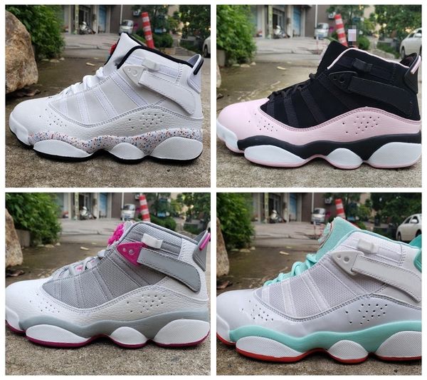 2019 six 6 rings womens basketball shoes designer trainers sneakers fashion 6s femme baloncesto white pink des chaussures schuhe
2019 six 6 rings womens basketball shoes designer trainers sneakers fashion 6s femme baloncesto white pink des chaussures schuhe