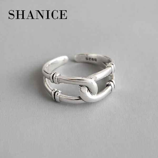 SHANICE 925 Sterling Silver Open Ring For Women Adjustable INS Vintage old weaving Party Punk Female Bohemia Jewelry Gift
SHANICE 925 Sterling Silver Open Ring For Women Adjustable INS Vintage old weaving Party Punk Female Bohemia Jewelry Gift